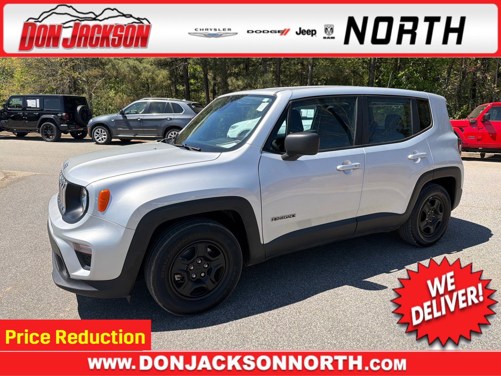 Used 2020 Jeep Renegade Sport w/ UConnect 7.0 Group