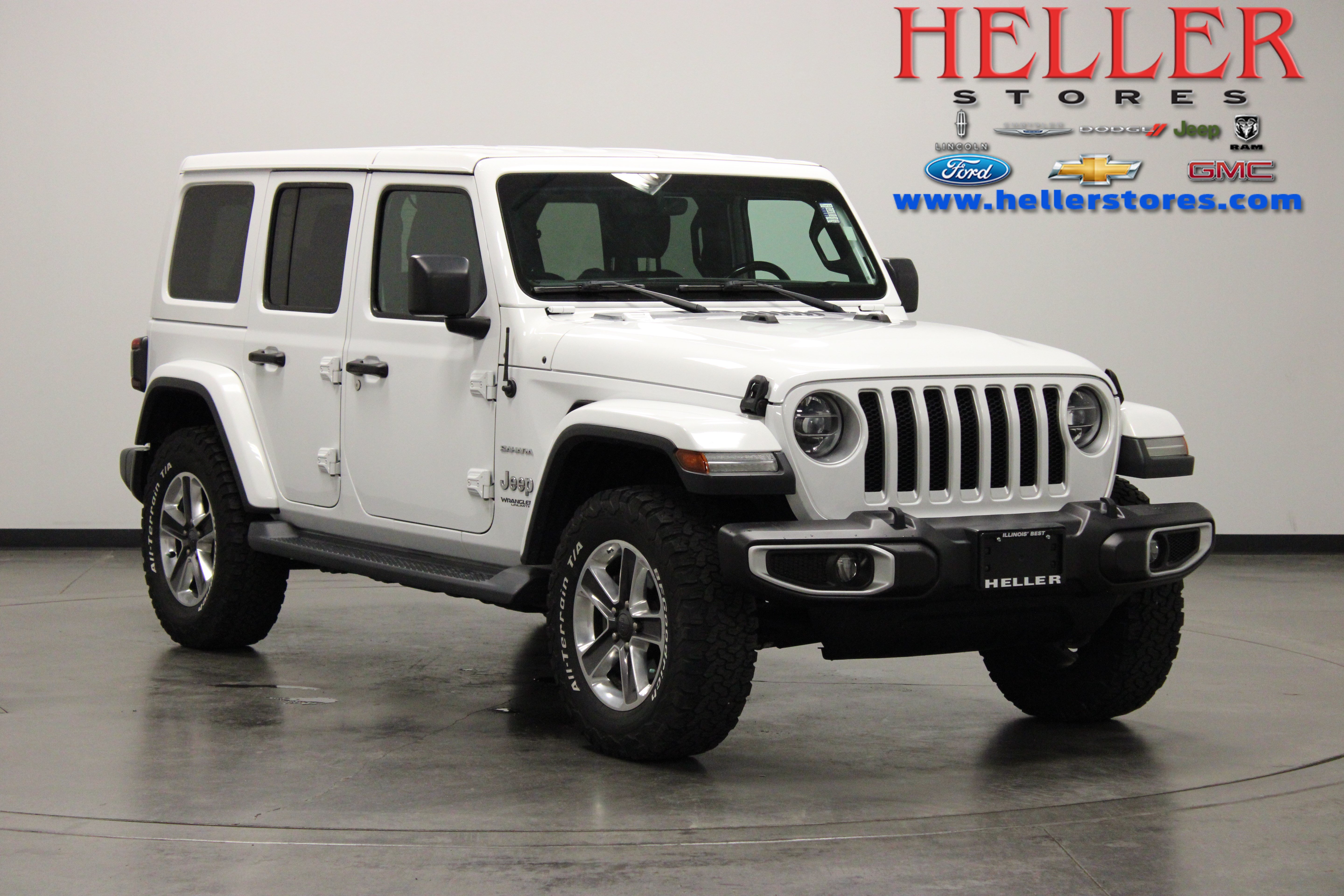 Used 2019 Jeep Wrangler Unlimited Sahara w/ LED Lighting Group