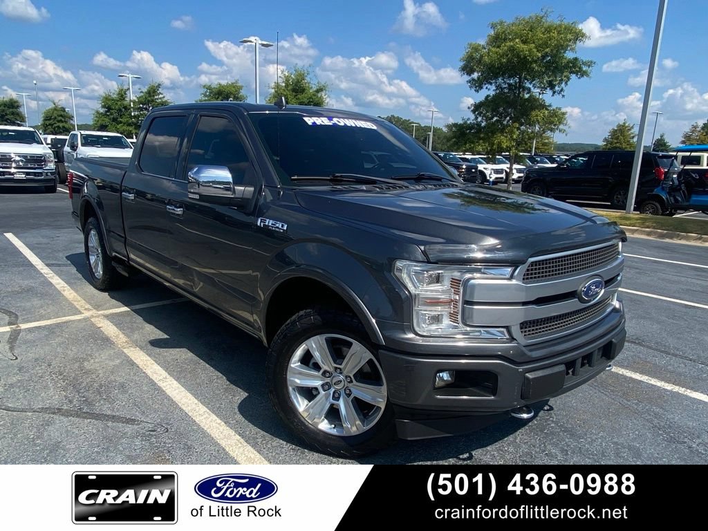 Certified 2018 Ford F150 Platinum w/ Equipment Group 701A Luxury