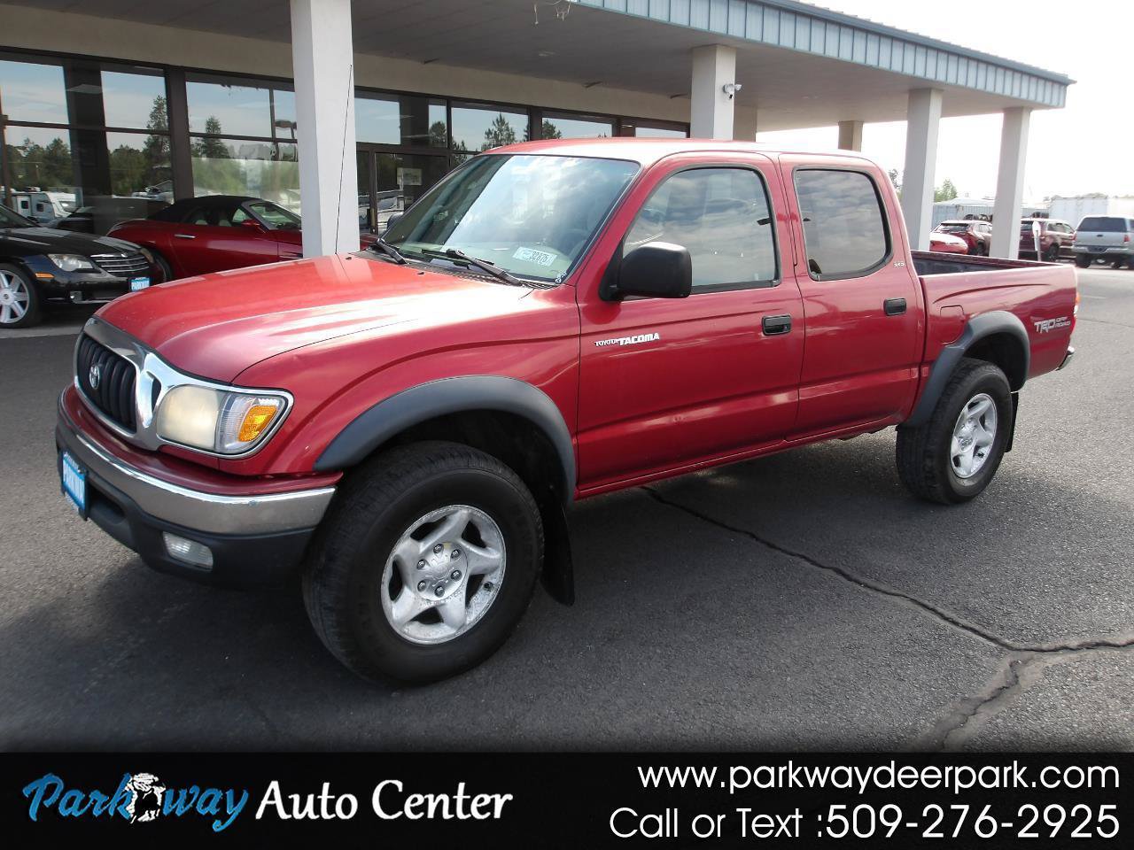 Used 2002 Toyota Tacoma 4x4 Double Cab