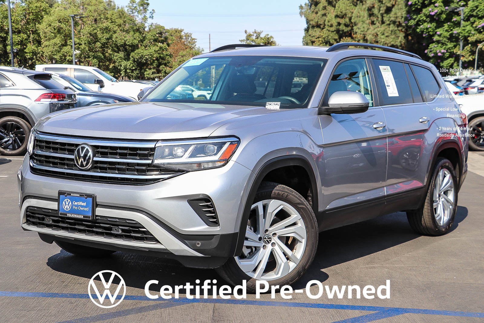Certified 2022 Volkswagen Atlas SE