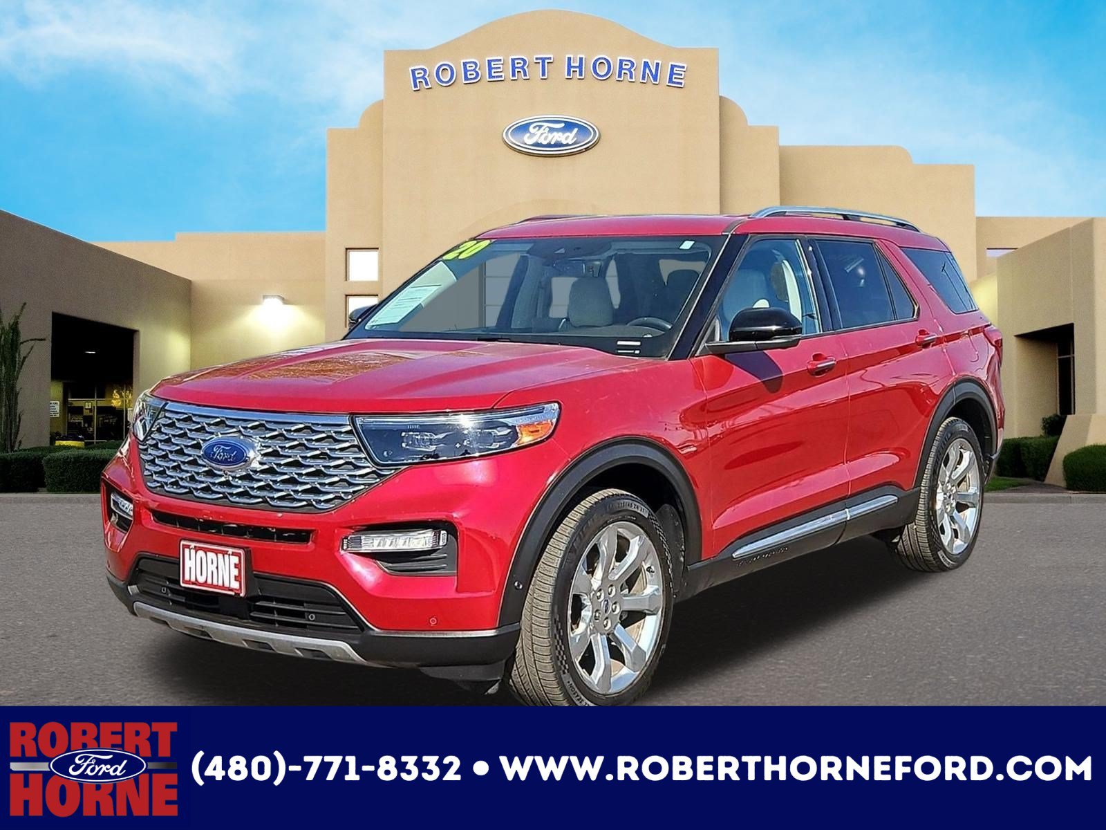 Used 2020 Ford Explorer Platinum w/ Premium Technology Package