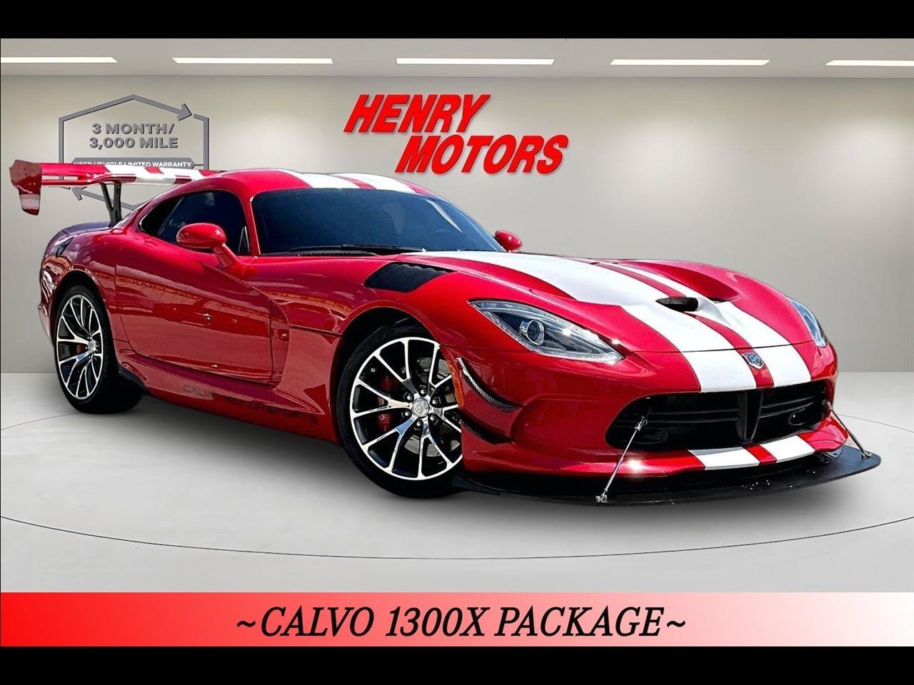 Used 2017 Dodge Viper GTC w/ GTS Interior Package