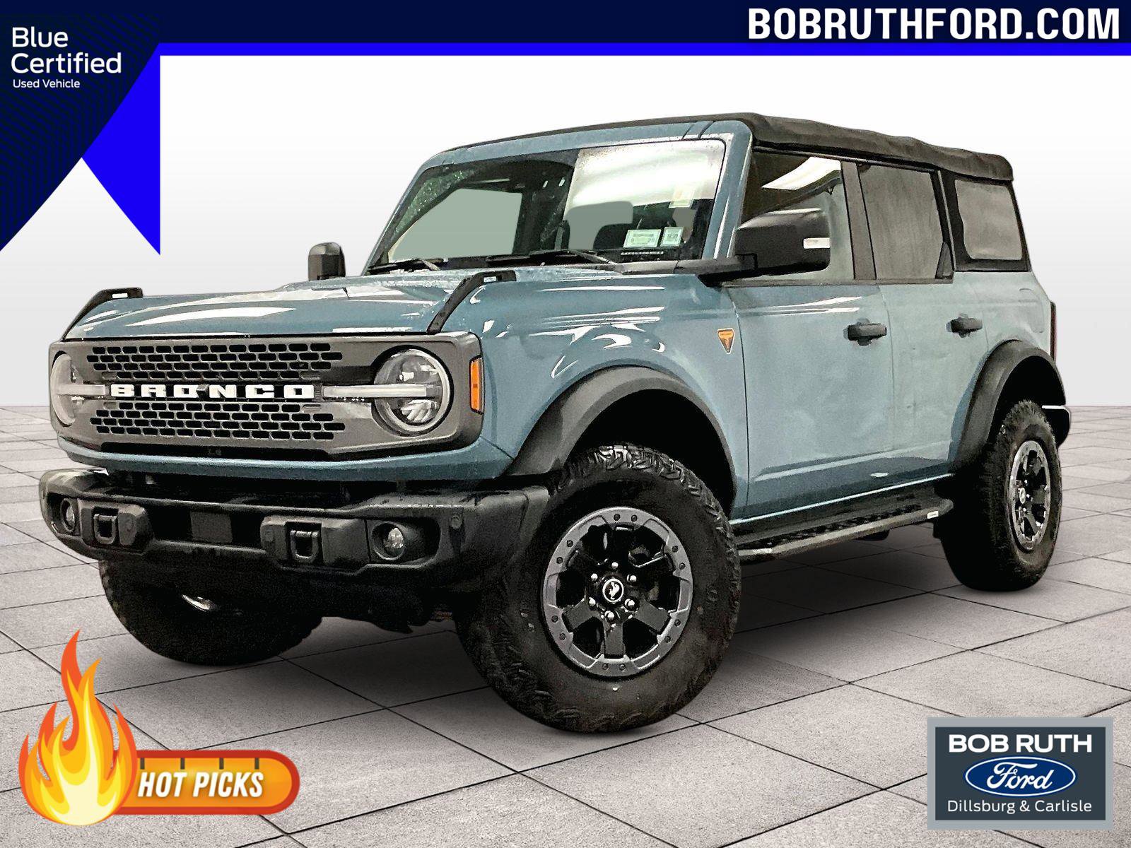Certified 2022 Ford Bronco Badlands
