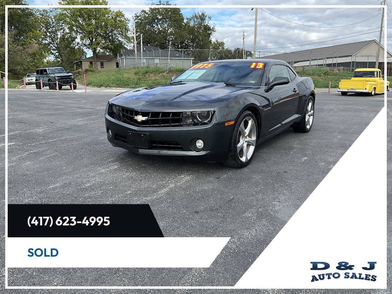 Used 2013 Chevrolet Camaro LT w/ RS Package