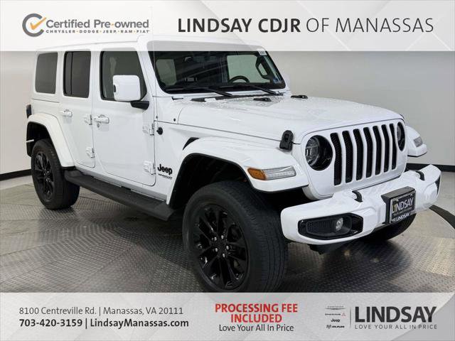 Certified 2021 Jeep Wrangler Unlimited Sahara