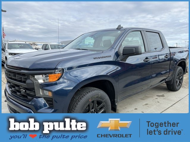 Used 2023 Chevrolet Silverado 1500 Custom w/ LPO, Dark Essentials Package
