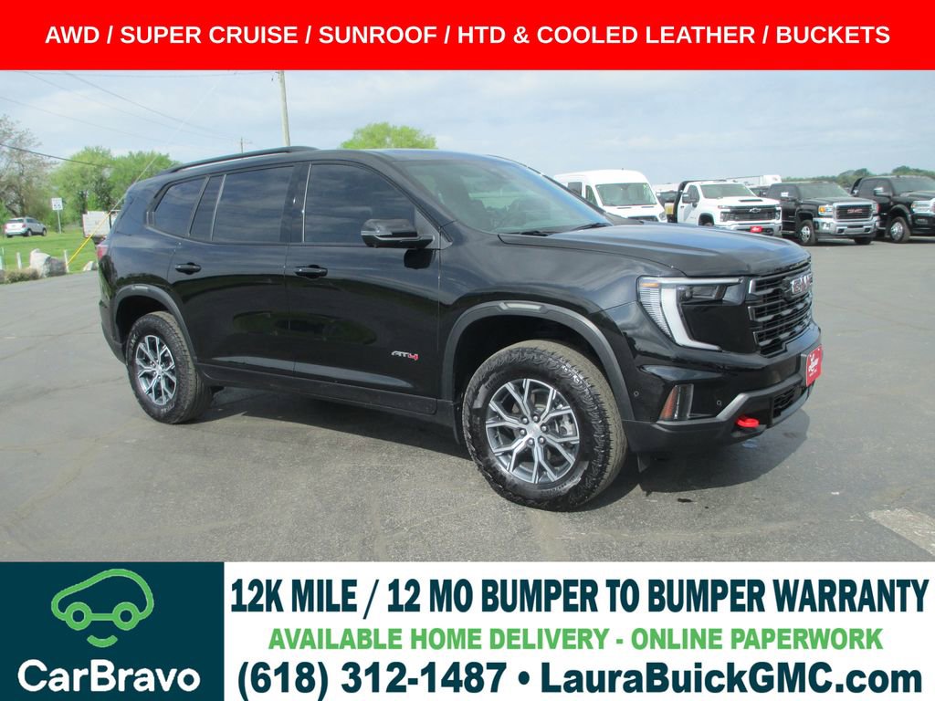 Used 2024 GMC Acadia AT4 w/ Super Cruise Package