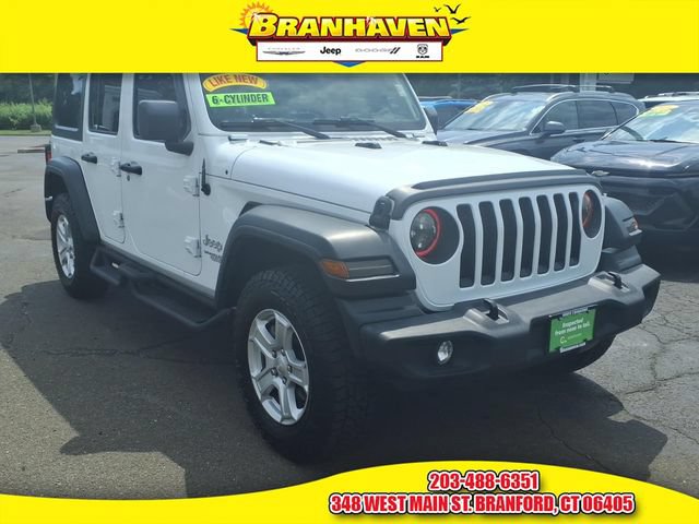 Certified 2018 Jeep Wrangler Unlimited Sport S