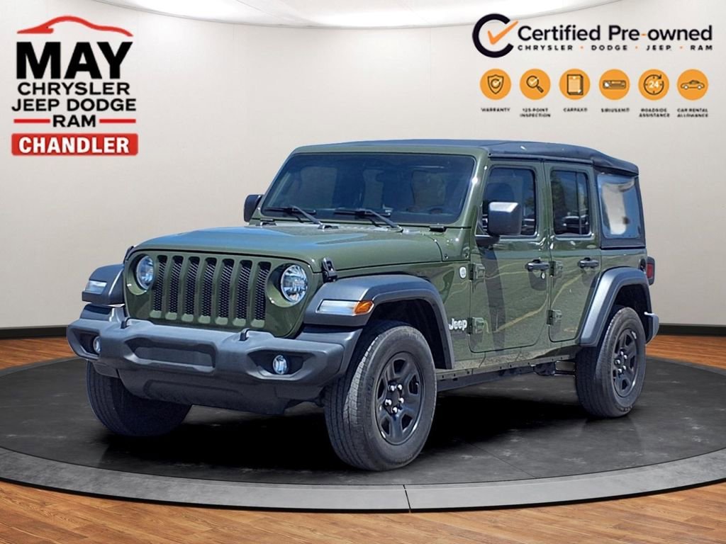 Used 2021 Jeep Wrangler Unlimited Sport