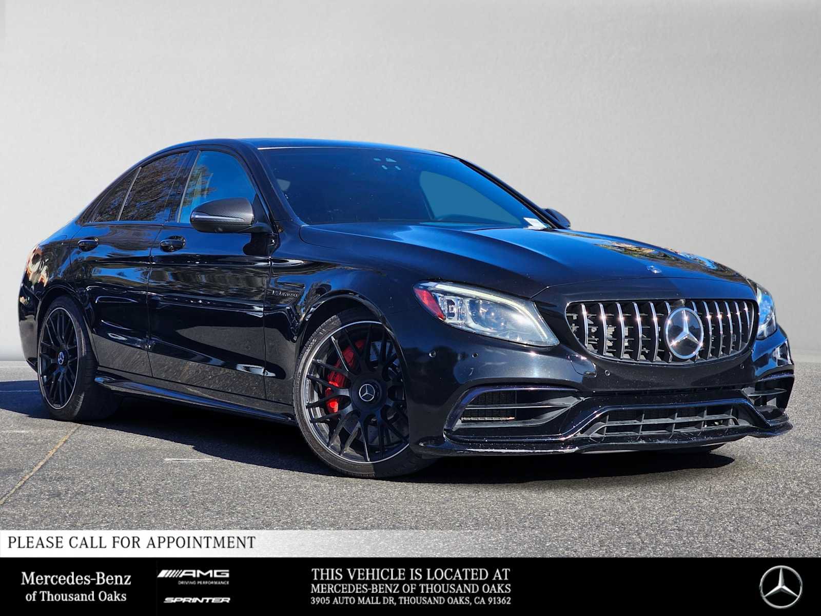 Certified 2020 Mercedes-Benz C 63 AMG S