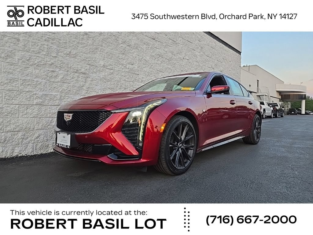 Certified 2025 Cadillac CT5 Sport w/ Technology Package