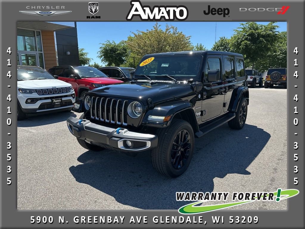 Used 2023 Jeep Wrangler Unlimited Sahara w/ Cold Weather Group