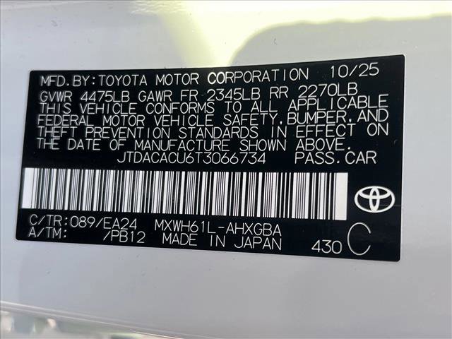 2026 Toyota Prius Plug-In Hybrid