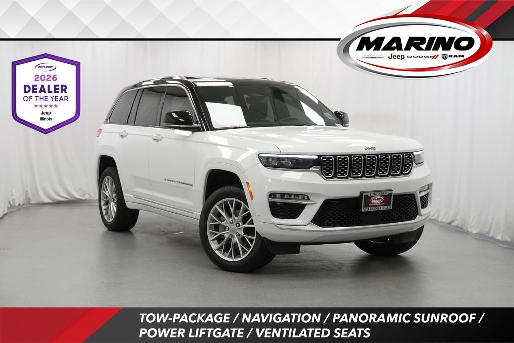 Certified 2022 Jeep Grand Cherokee Summit w/ Adv Protech Group IV