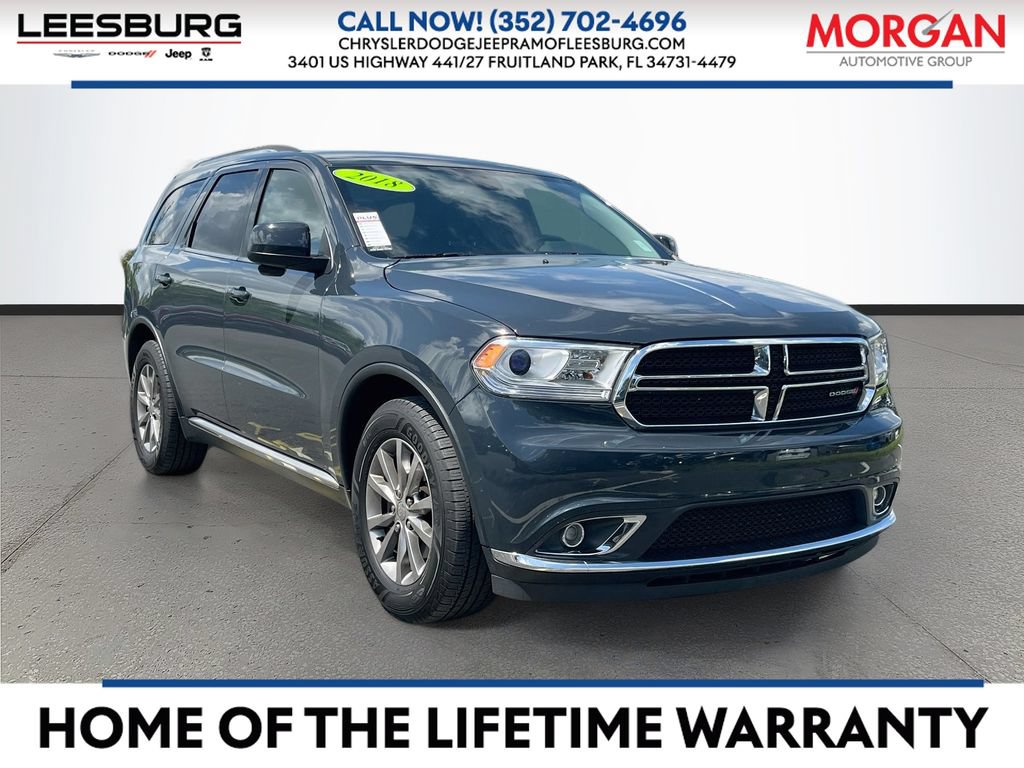 Used 2018 Dodge Durango SXT w/ Quick Order Package 2BB