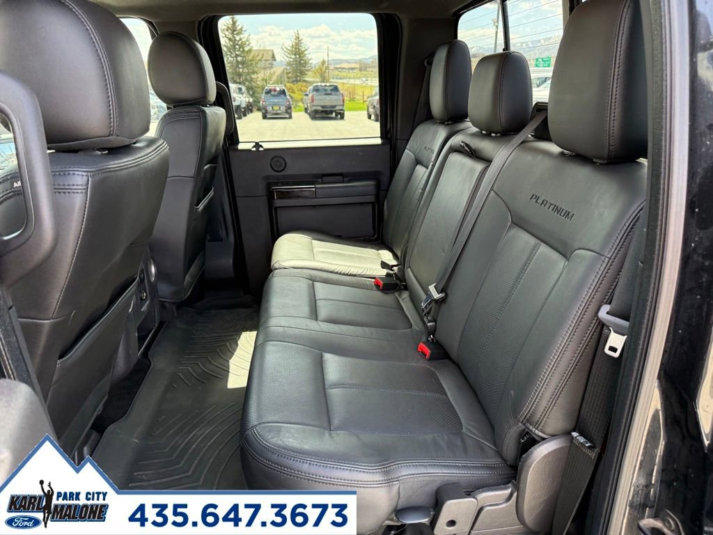 2015 Ford F350 Platinum