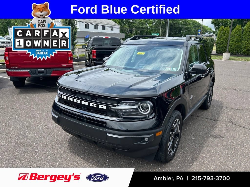 Certified 2022 Ford Bronco Sport Outer Banks w/ Tech Package