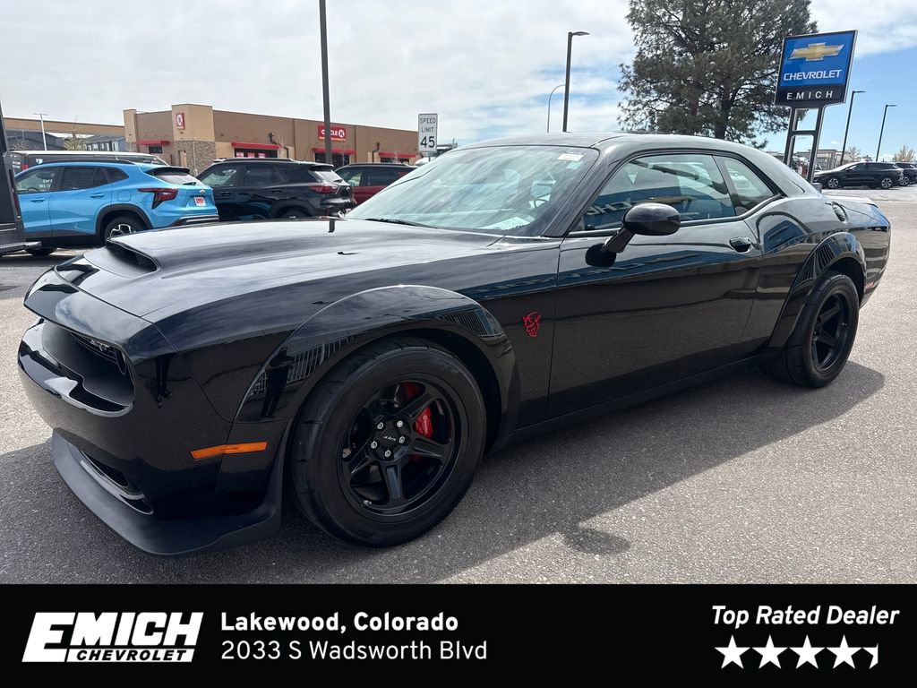 Used 2018 Dodge Challenger SRT Demon