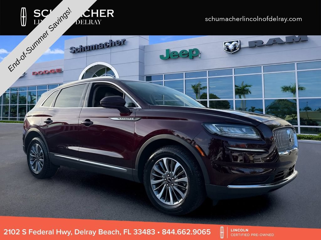 Certified 2023 Lincoln Nautilus AWD w/ Premium Package