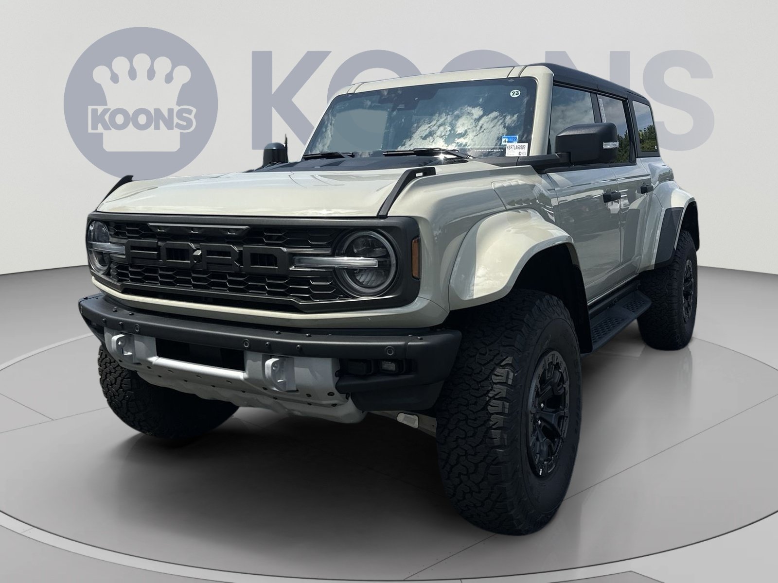 New 2026 Ford Bronco Raptor w/ Interior Carbon Fiber Pack
