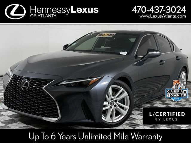 Certified 2021 Lexus IS 300 w/ Comfort Package