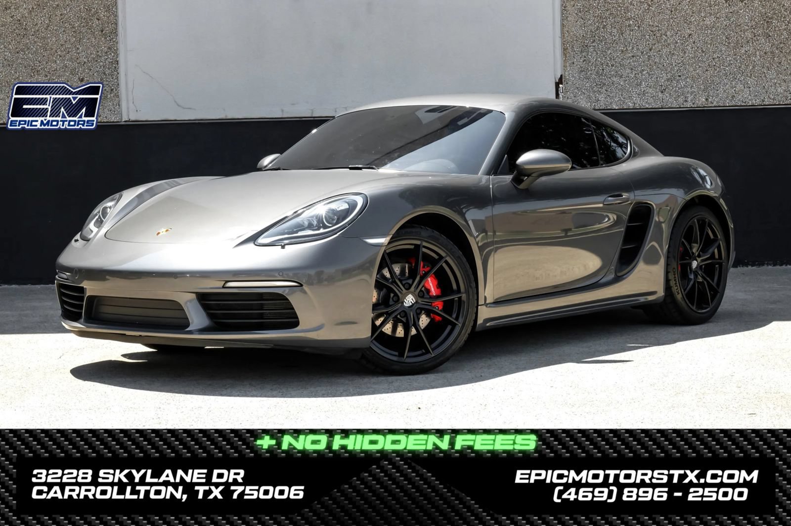 Used 2019 Porsche 718 Cayman S