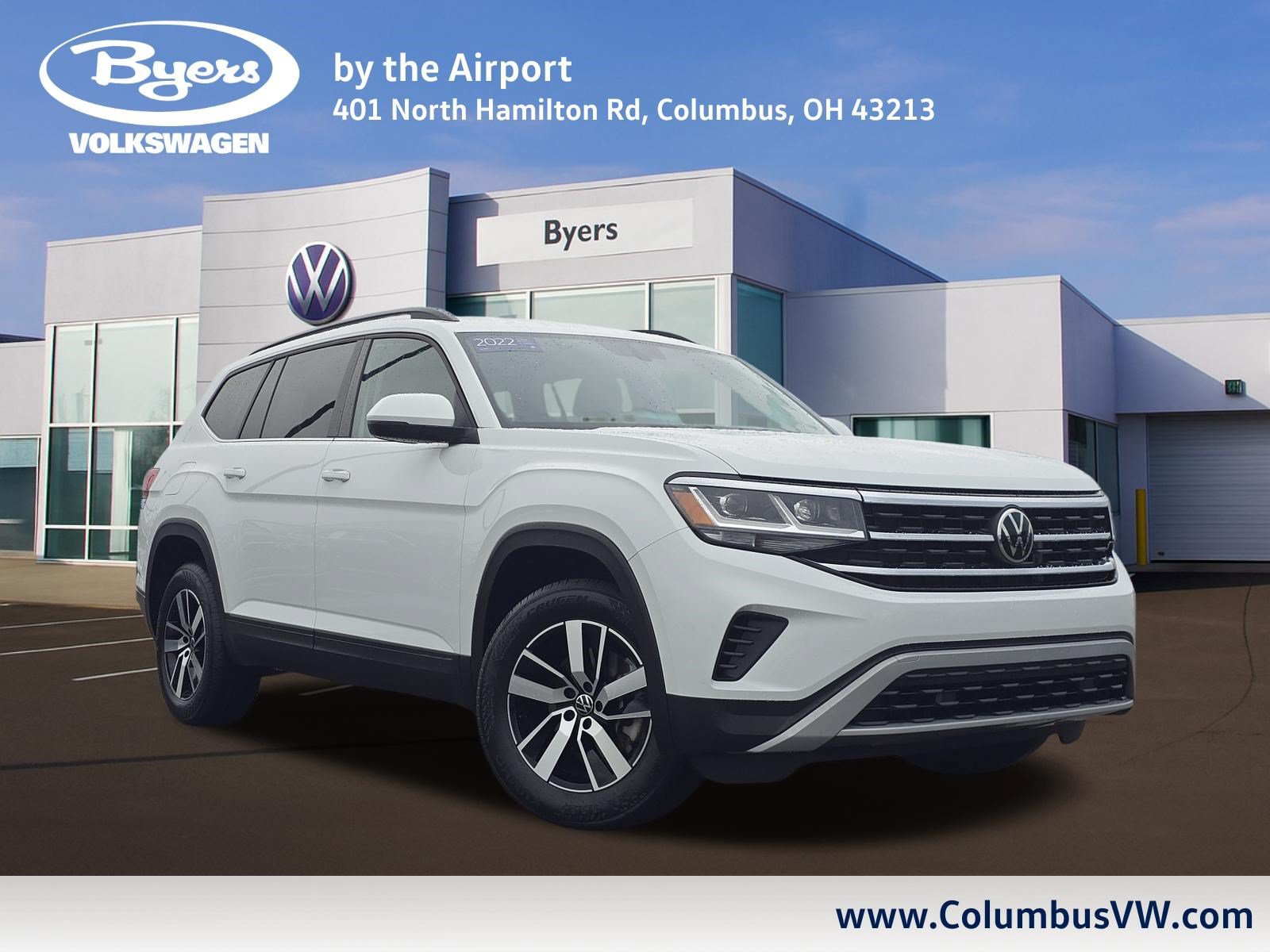 Certified 2022 Volkswagen Atlas SE