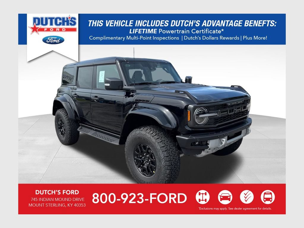 New 2026 Ford Bronco Raptor w/ Interior Carbon Fiber Pack