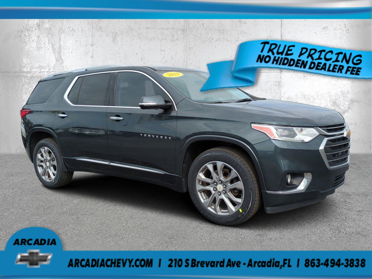Used 2018 Chevrolet Traverse Premier
