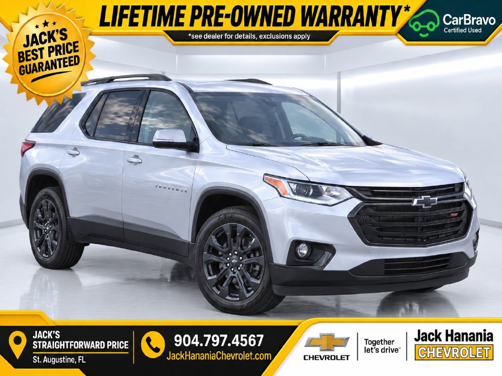 Used 2021 Chevrolet Traverse RS
