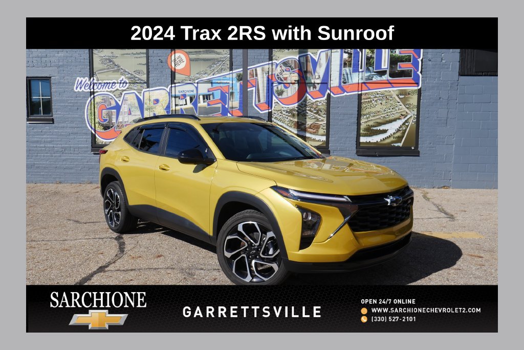 Used 2024 Chevrolet Trax RS w/ Sunroof Package