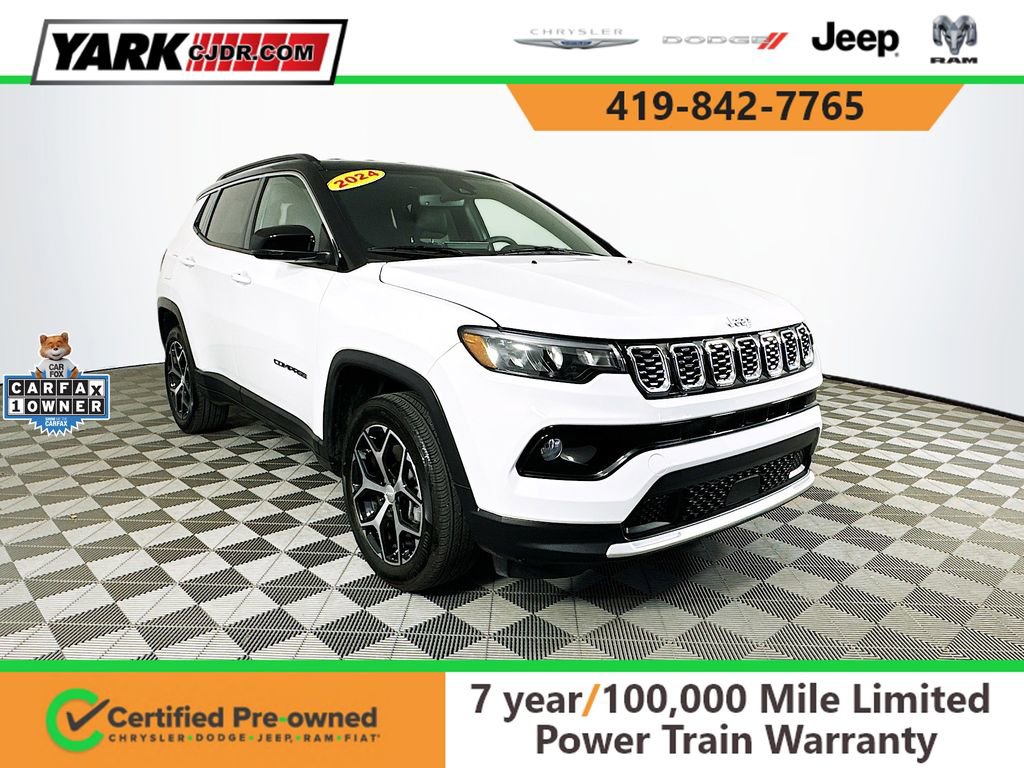 Certified 2024 Jeep Compass Limited