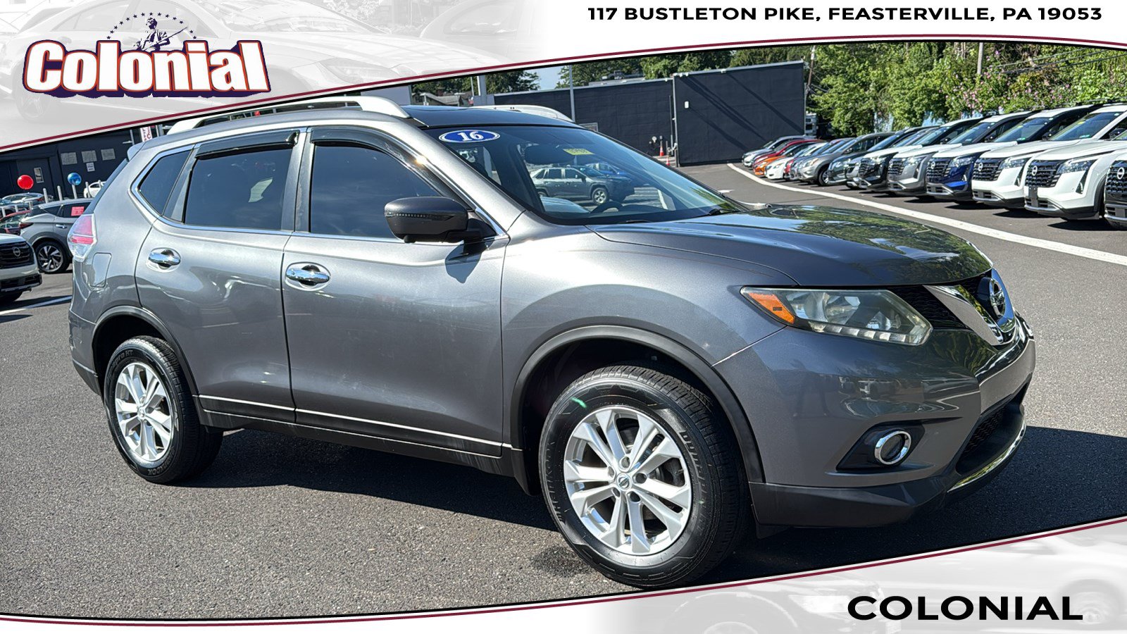 Used 2016 Nissan Rogue SV w/ SV Premium Package
