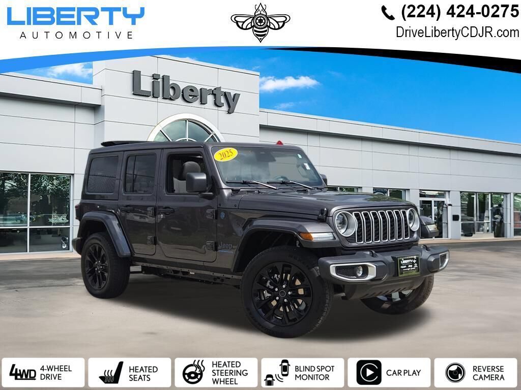 Certified 2025 Jeep Wrangler Unlimited Sahara w/ Safety Group