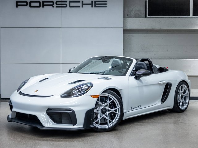 Certified 2025 Porsche 718 Boxster Spyder RS