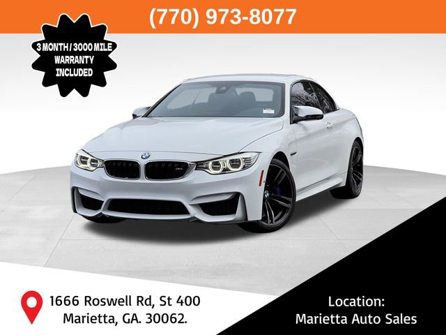 Used 2017 BMW M4 Convertible w/ Executive Package