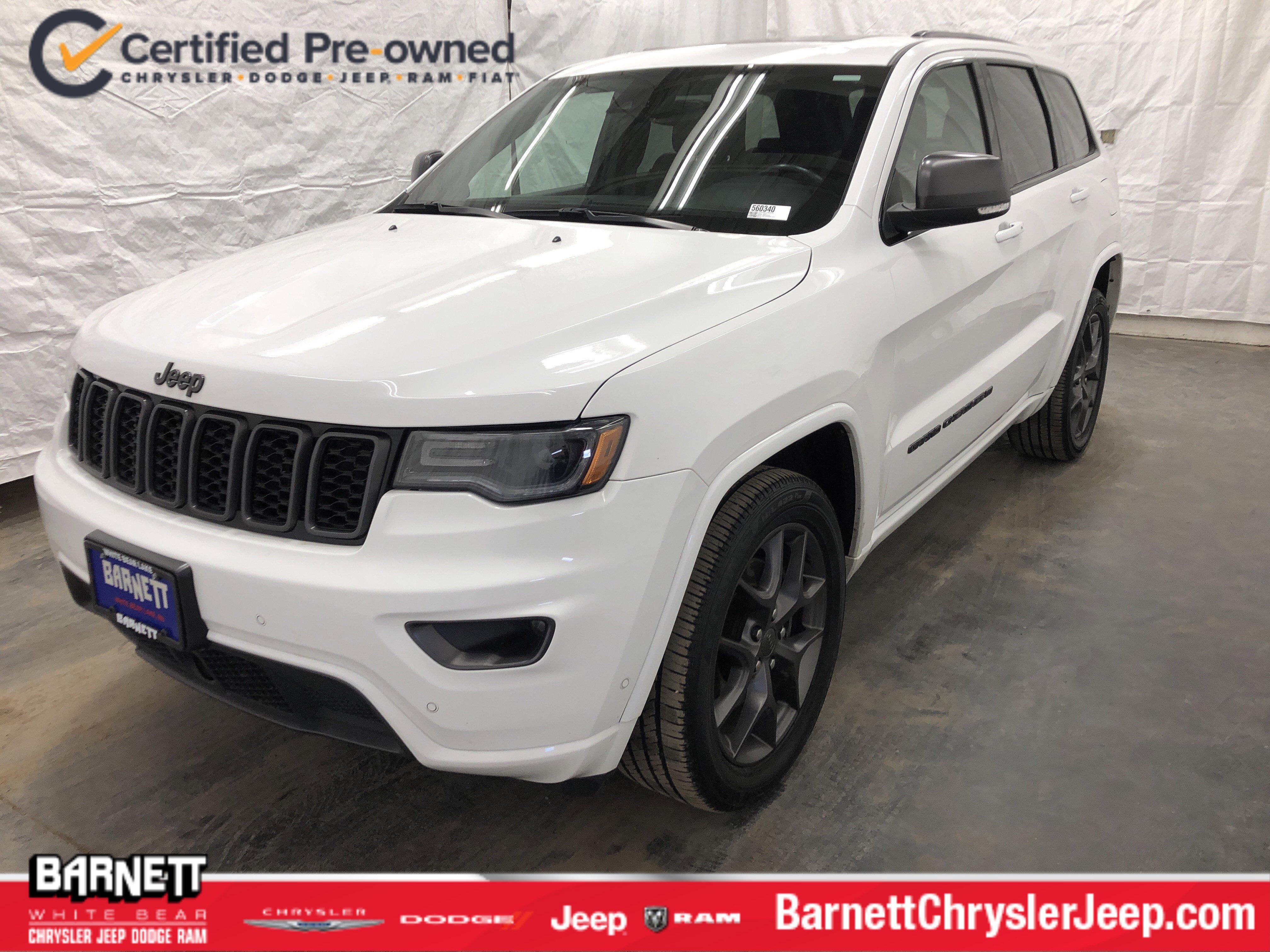 Certified 2021 Jeep Grand Cherokee Limited w/ Quick Order Package 28K 80th