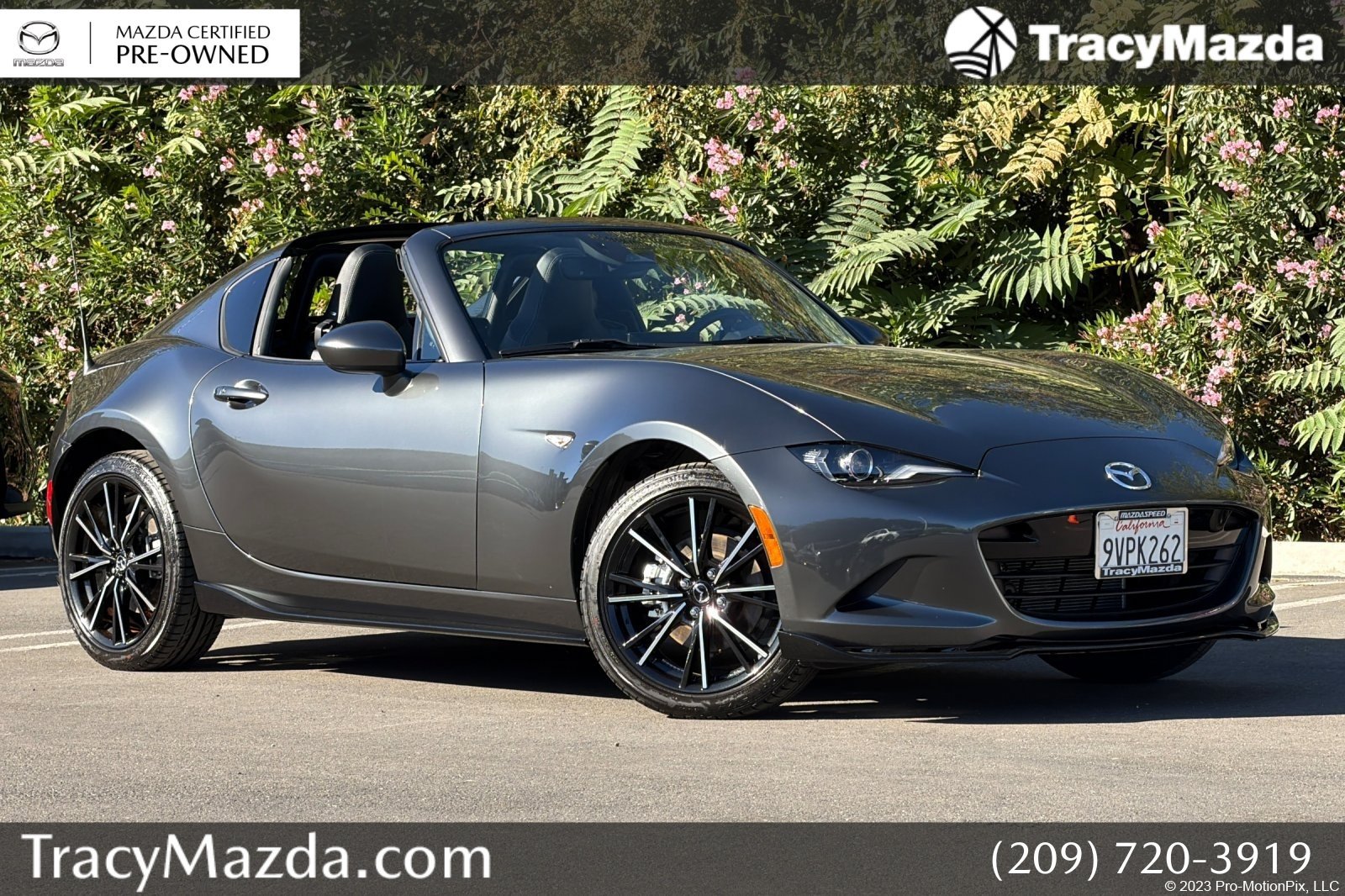 Certified 2025 MAZDA MX-5 Miata RF Grand Touring w/ Appearance Package