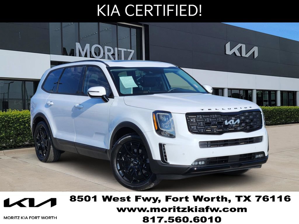 Certified 2022 Kia Telluride SX w/ Nightfall Edition Package