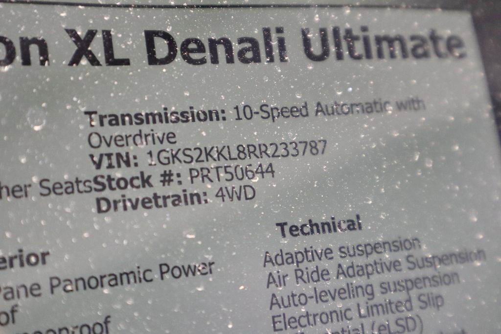 2024 GMC Yukon XL Denali Ultimate