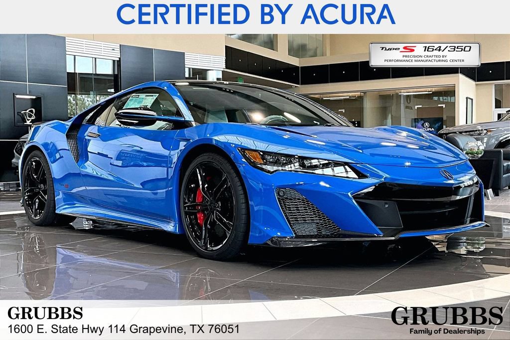 Used 2022 Acura NSX Type S