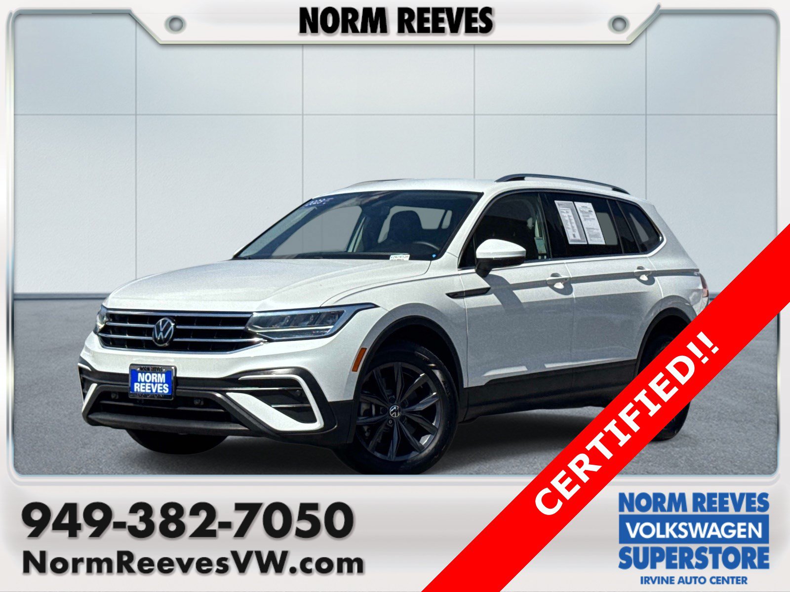 Certified 2023 Volkswagen Tiguan SE