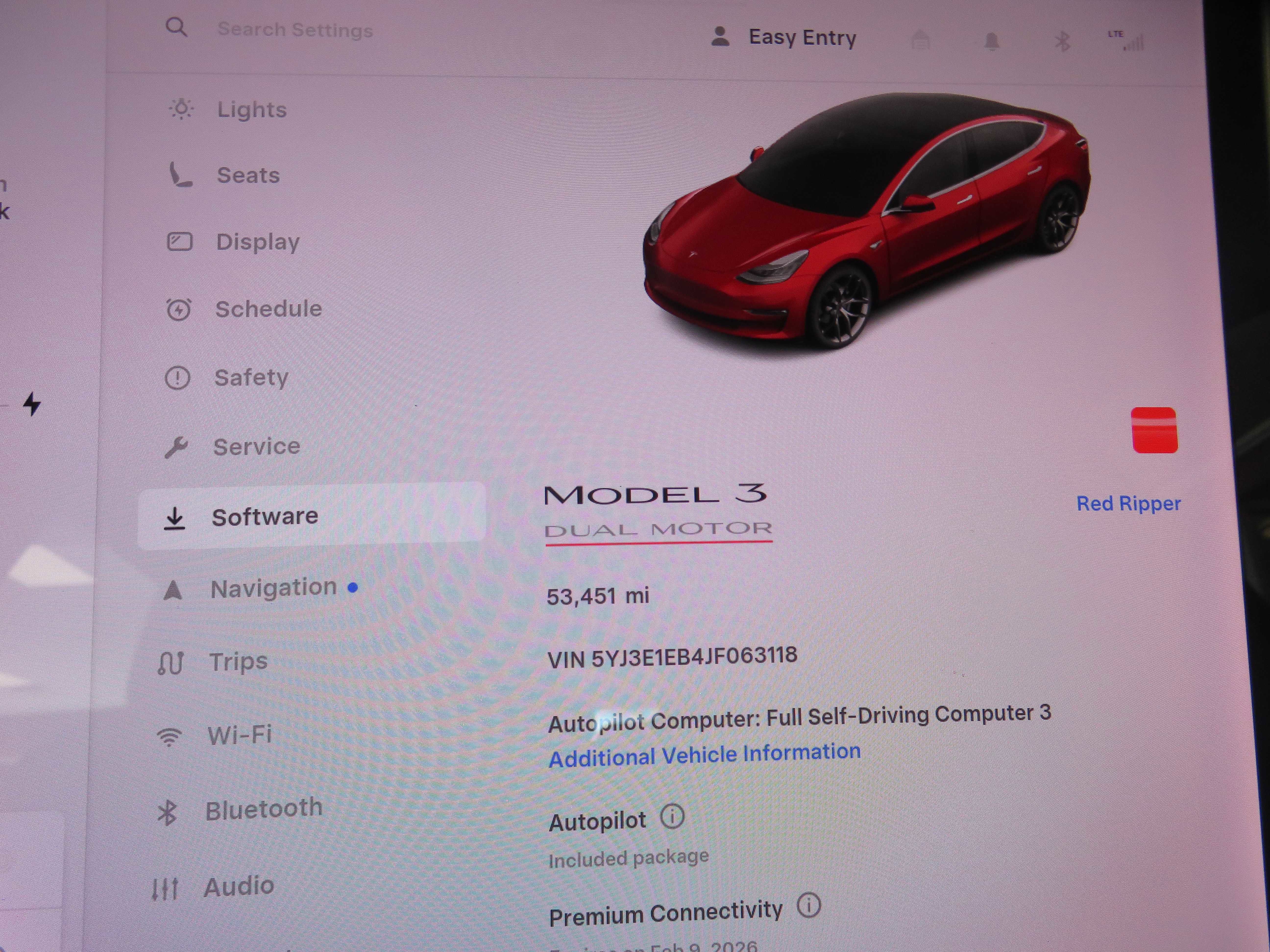 2018 Tesla Model 3 Performance