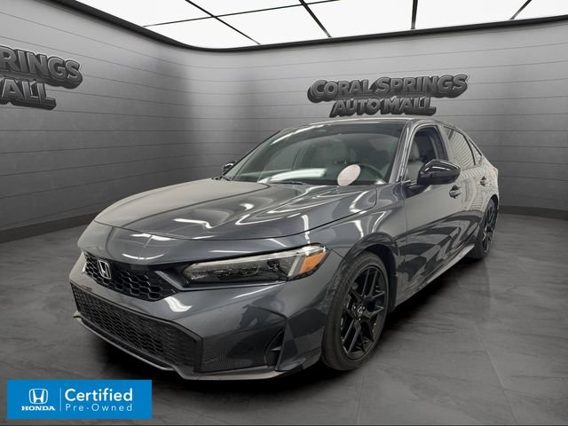 Certified 2025 Honda Civic Sport
