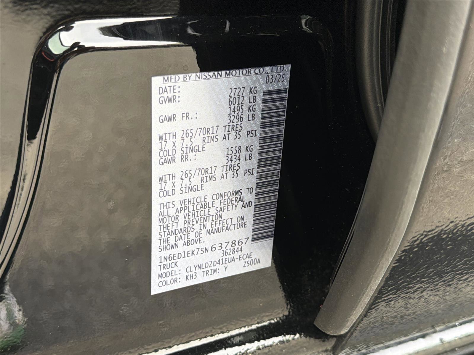 2025 Nissan Frontier PRO-4X