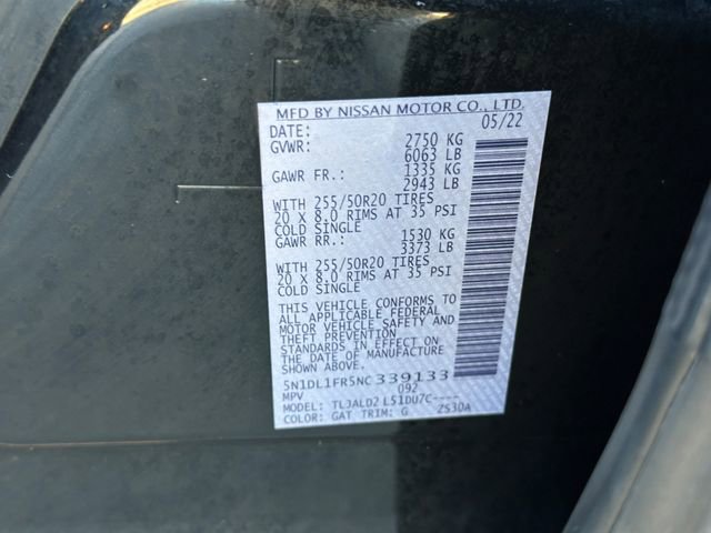 2022 INFINITI Qx60 Luxe