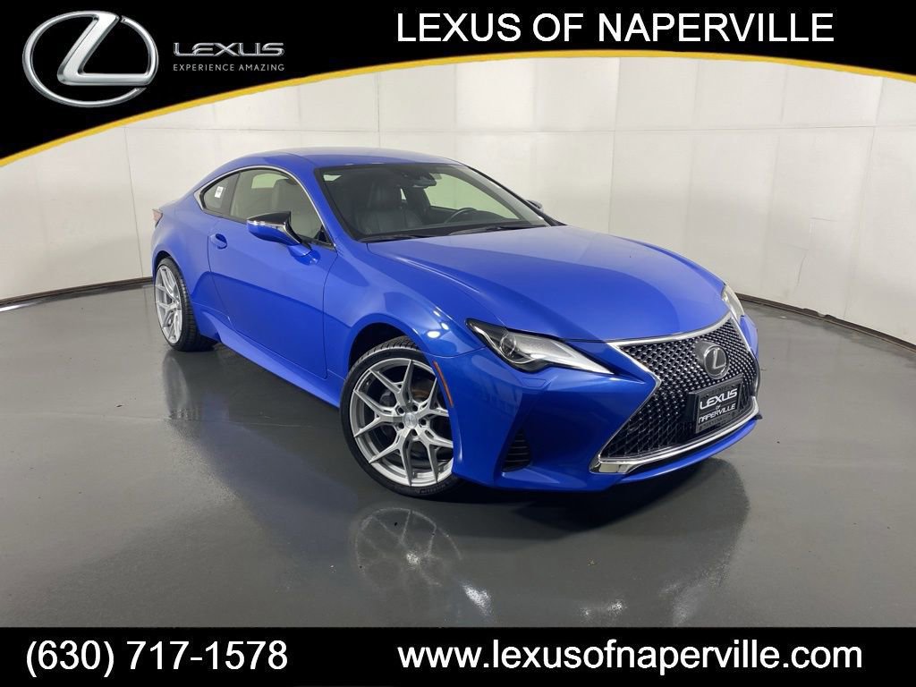 Certified 2022 Lexus RC 300 AWD w/ All Weather Package