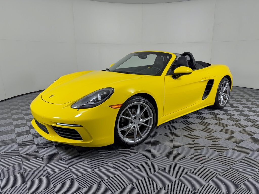 Certified 2025 Porsche 718 Boxster