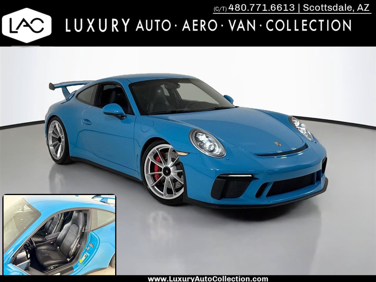 Used 2018 Porsche 911 GT3 w/ Sport Chrono Package